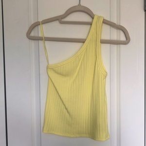 American Eagle One Shoulder Tank Top
